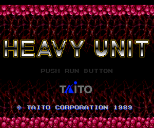 Heavy Unit (Japan) Screenshot
